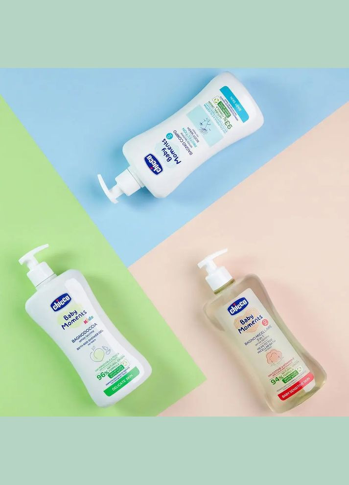 Гель для купания Baby Moments Без слез Защитный с экстрактом календулы, 750 мл Chicco (328309048)