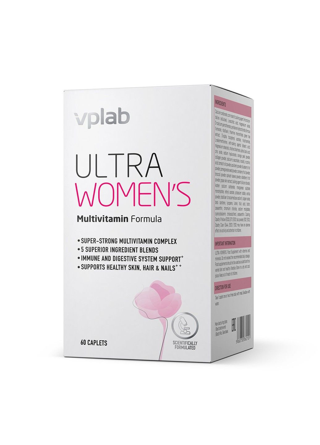 Вітамінний комплекс для жінок Ultra Women Multivitamin Formula - 90 каплет VPLab Nutrition (280928197)