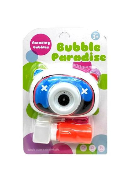 Камера с мыльными пузырями MIC Bubble Paradise для детей с подсветкой и звуковыми эффектами ProDobro (367101697)