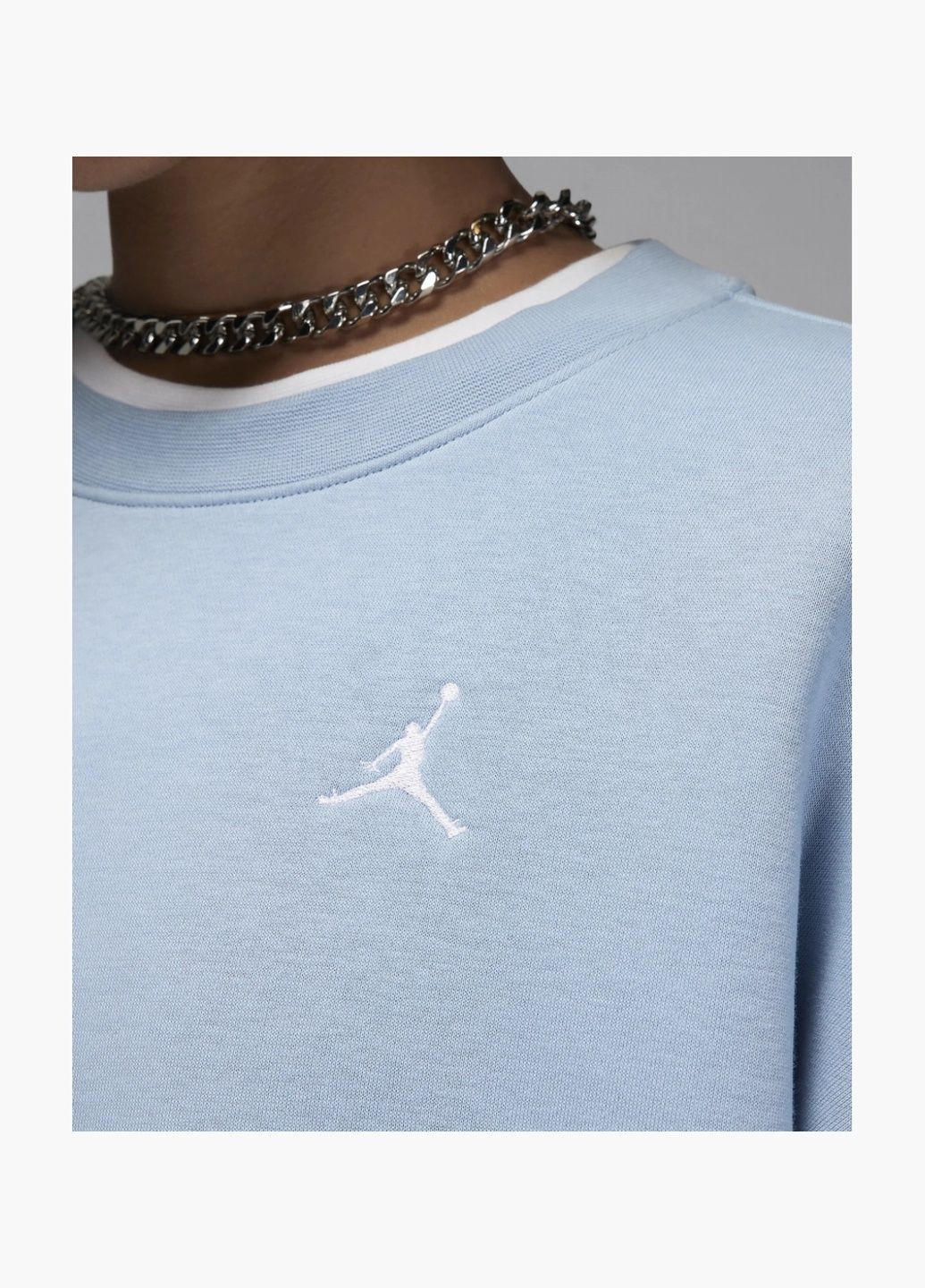 Світшот жіночий Brooklyn Fleece Light Blue FN4491-436 Air Jordan (326783952)