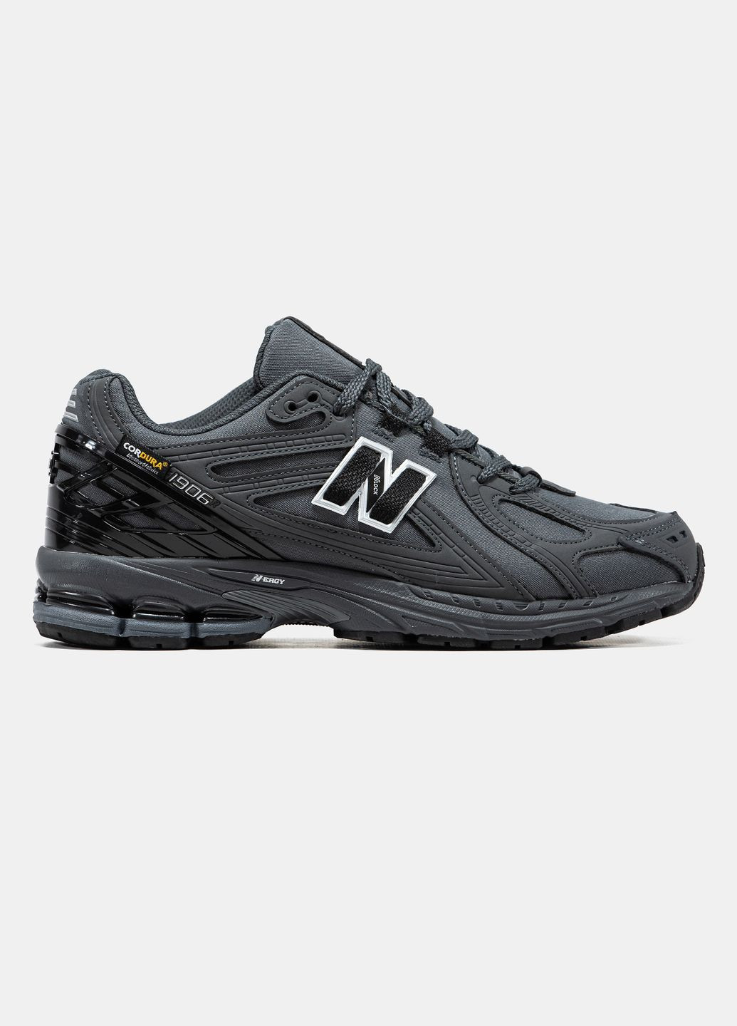 Сірі Осінні кросівки чоловічі new balance 1906r cordura grey black | нью баланс 1906 кордура сірі No Brand