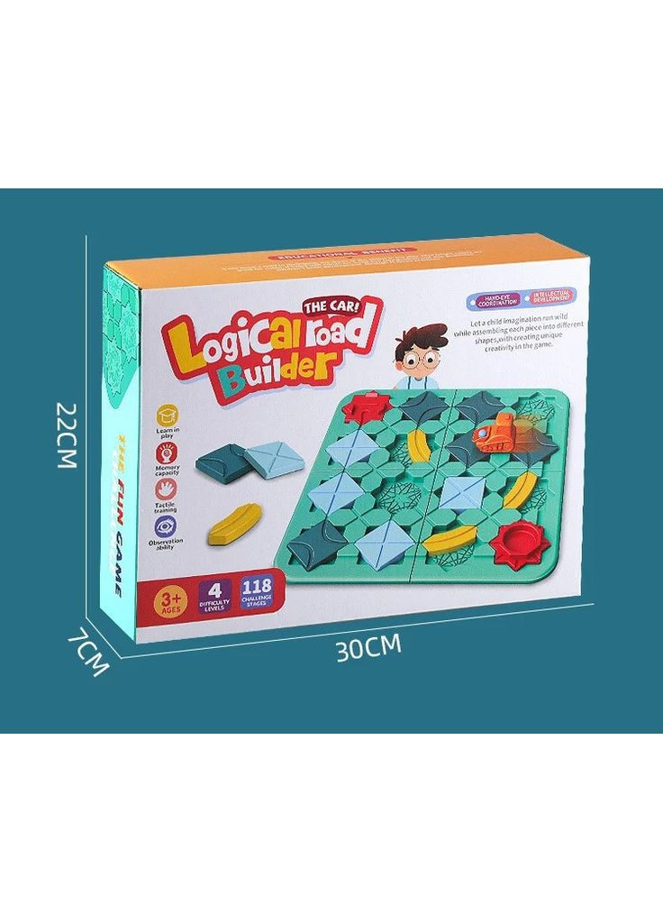 Головоломка Автолабиринт – Учебный лабиринт с машинками для развития логики и моторики No Brand (362453216)