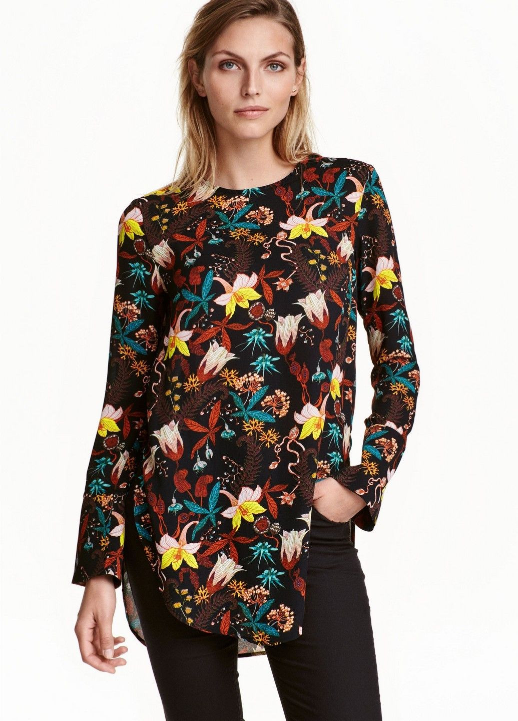 Чорна блуза H&M