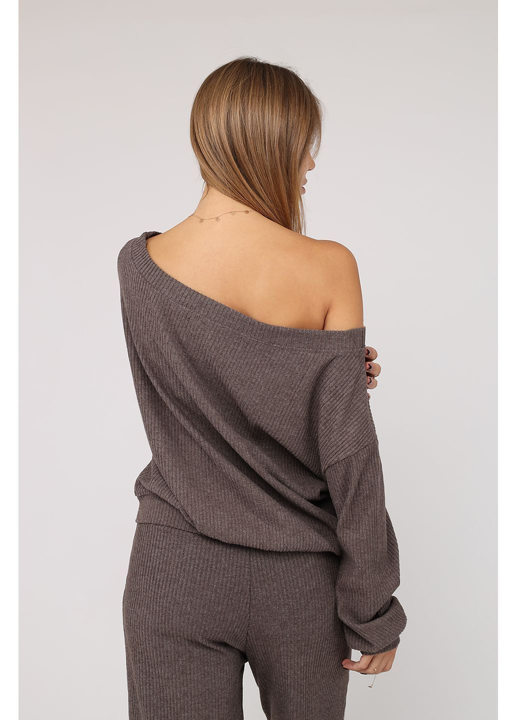 Джемпер женский цвет коричневый CB-00284469 Yuki (362413440)