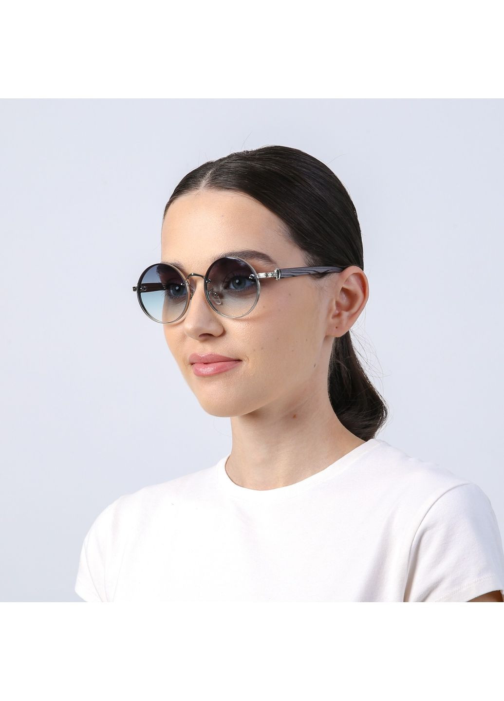 Сонцезахисні окуляри Круглі жіночі LuckyLOOK 849-518 (342716837)