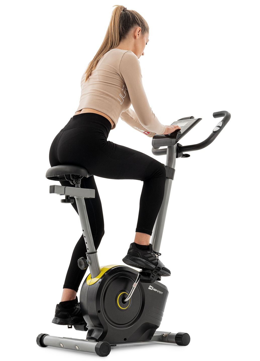 Велотренажер магнитный HS-2050H Sonic желтый Hop-Sport (301538737)