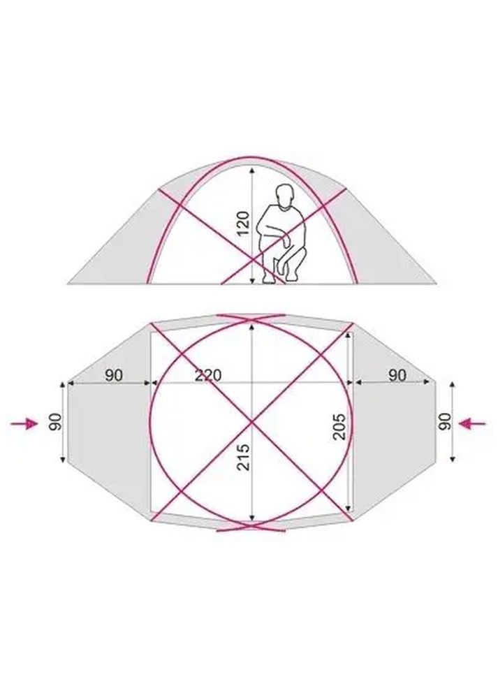Намет Toprock 4 4823081502579 Terra Incognita (316623431)