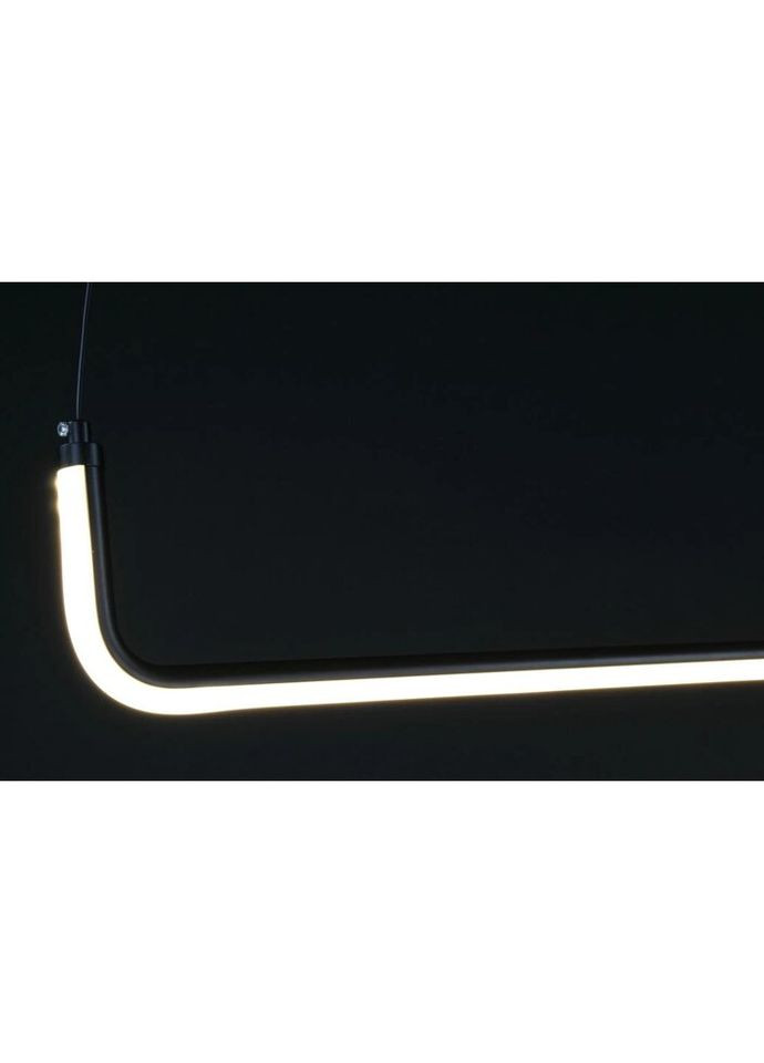 Люстра світлодіодна підвісна LED світильник для квартири на стелю ледве 27323 Чорний 20-150х12х92 см. Sunnysky (335975360)