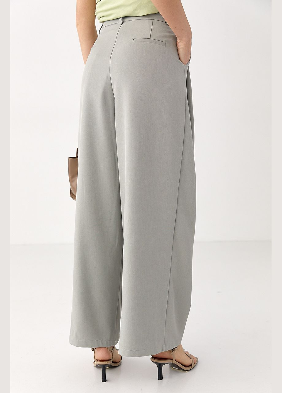 Брюки-палаццо в комплекте с ремнем Lurex (333339881)