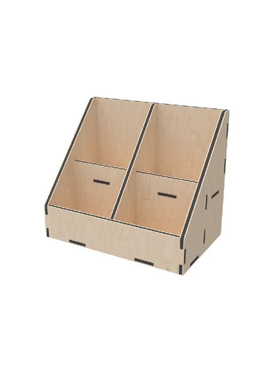 Органайзер для чая и пакетов 70х90 - 4 ячейки Ekostar (370948577)