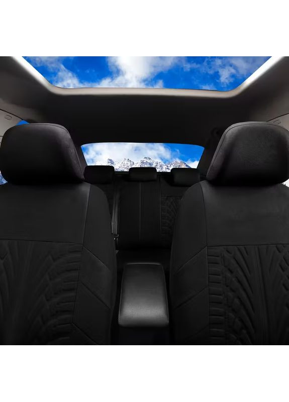 Комплект универсальных чехлов для автомобильных сидений. No Brand (369936797)