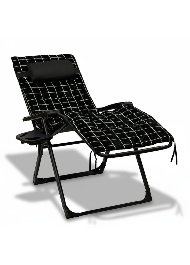 Раскладное кресло шезлонг Zero Gravity Premium Velvet (LB-ZGC-K3-PAT) LEOBRO (370606391)