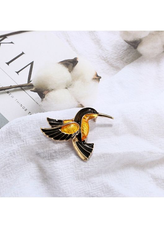 Женская брошь яркая Птица колибри, для девочек нарядная China (366874323)