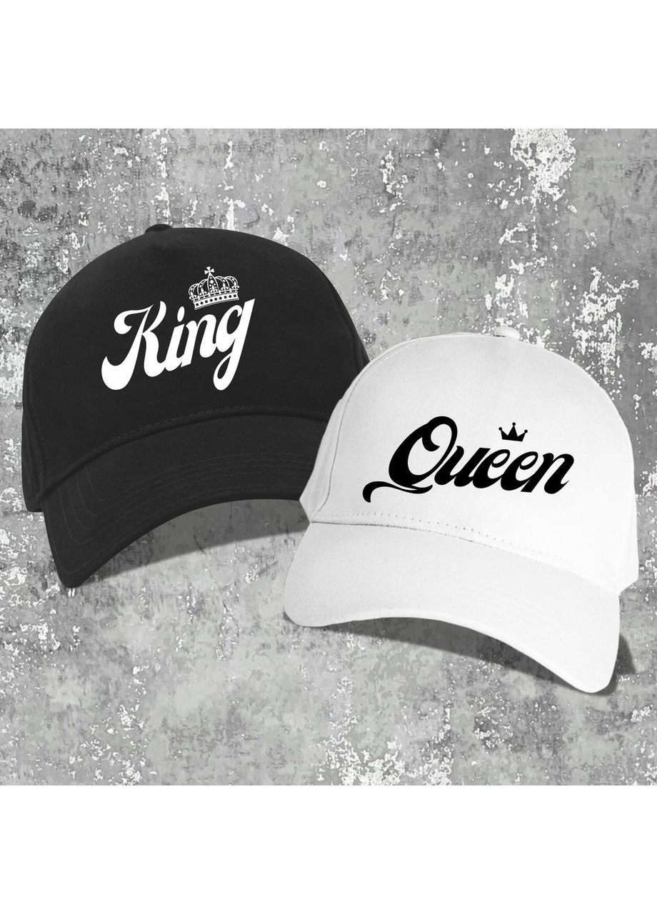 Парные бейсболки с принтом – King|Queen! Hand Made (361264544)