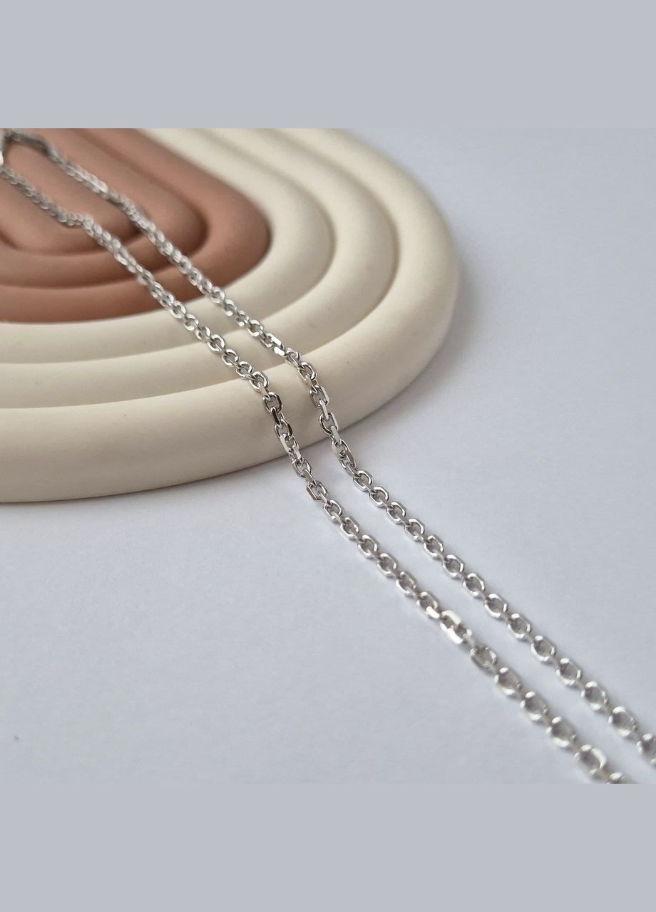 Срібна цепочка Ланцюжок Якір см срібло 925 проби Родоване 6.68г ad70rod No Brand (311301164)