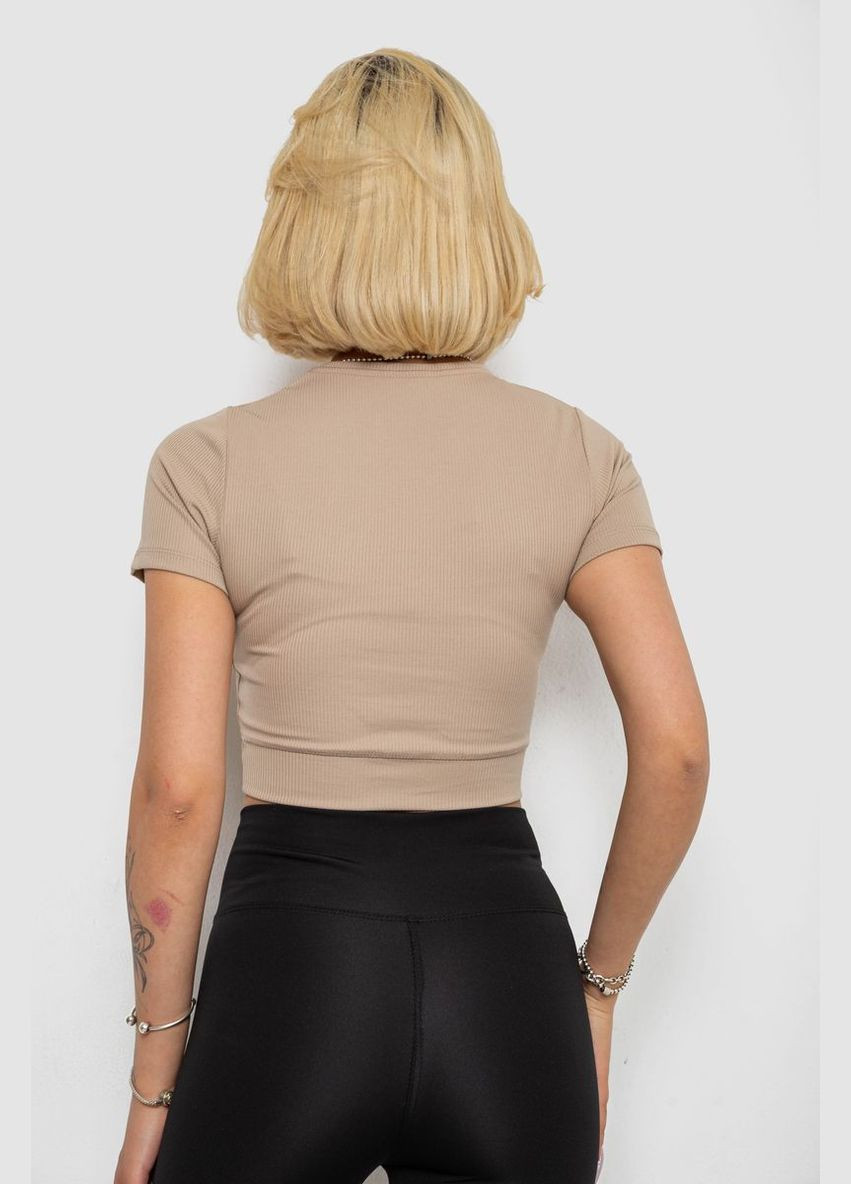 Футболка - топ женская в рубчик Ager 238R58210 - (338793198)