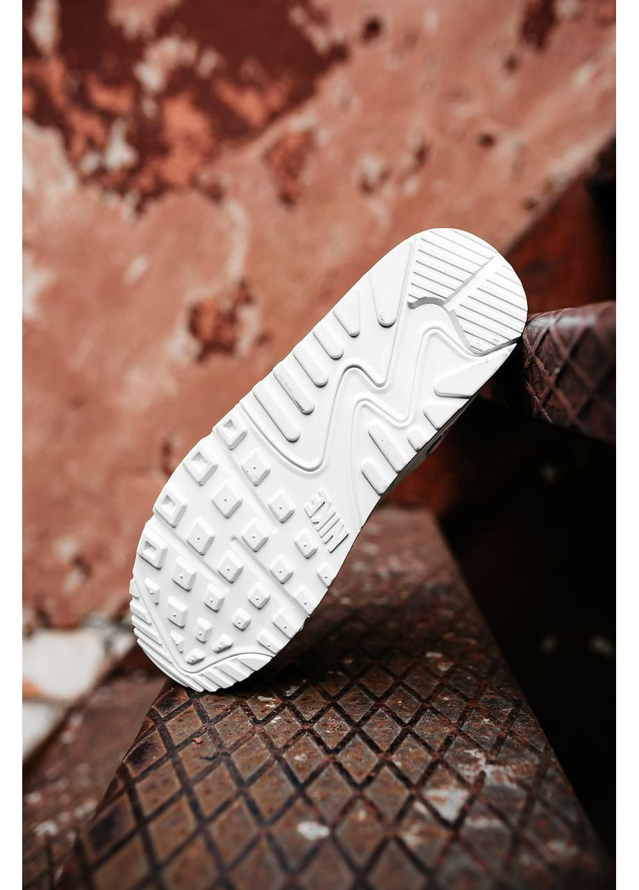 Білі Осінні кросівки чоловічі nike air max 90 white 2 найк аір макс 90 No Brand
