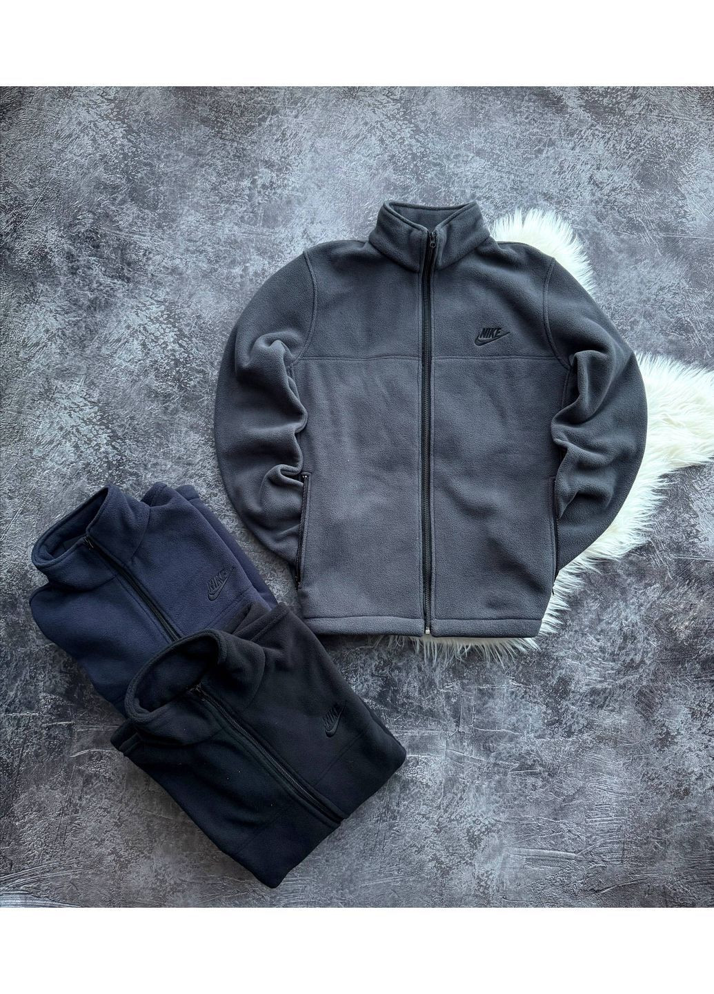 Кофта чоловіча тепла флісова . Зіп кофта No Brand (372922712)