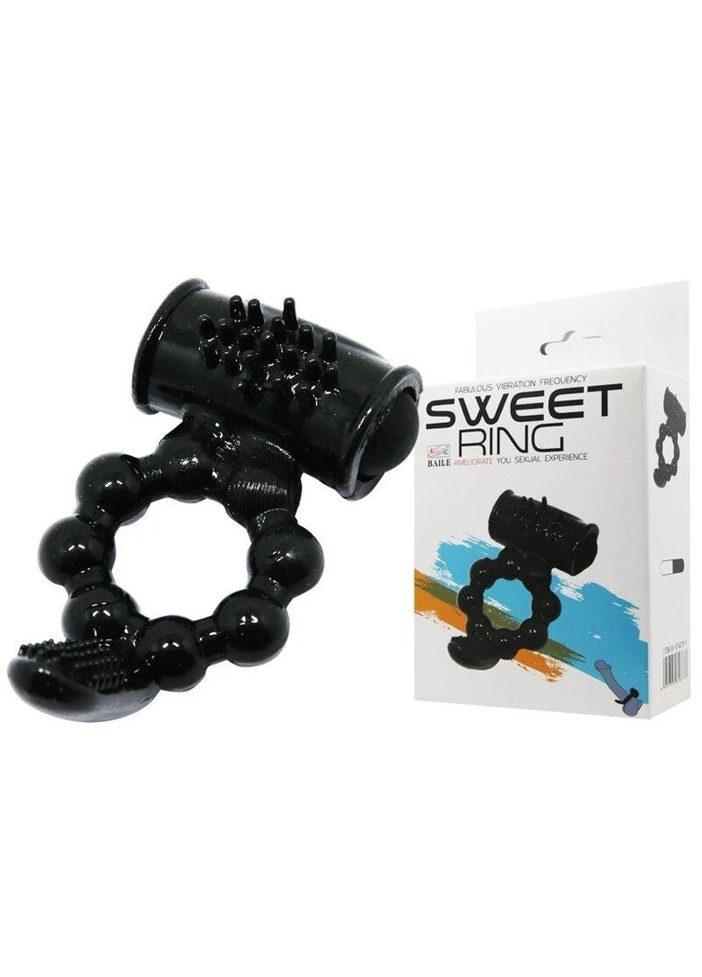 Ерекційне кільце з вібрацією Sweet Ring, BI-014075-1 Pretty Love (383091338)