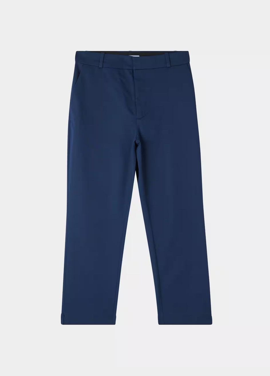 Темно-синие повседневный летние брюки Terranova