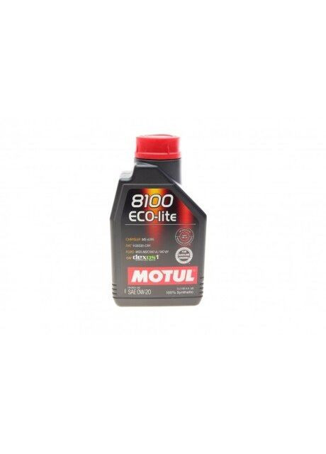 Масло 0W20 ECO-lite SAE 8100 (1л) GM dexos1 GEN3 (104981)/(101525/108534) 841111 (opt-om) Motul (345781076)