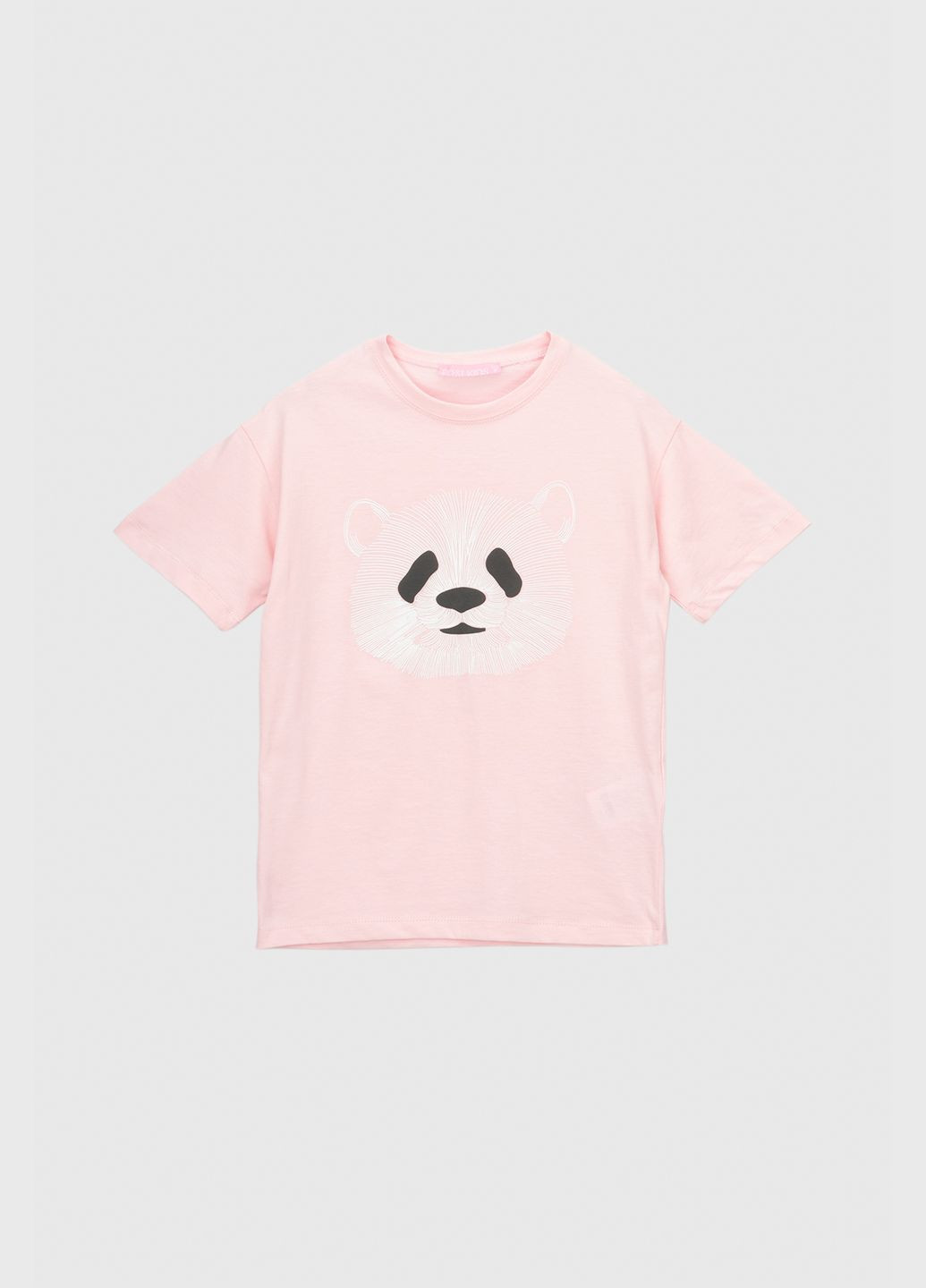 Розовая летняя футболка First Kids
