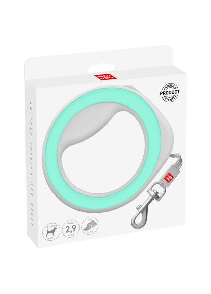 Поводок для собак R-leash светоотражающая лента XS-M до 40 кг 2.9 м (81275) WAUDOG R-leash світловідбиваюча стрічка XS-M до 40 кг 2.9 (367775959)