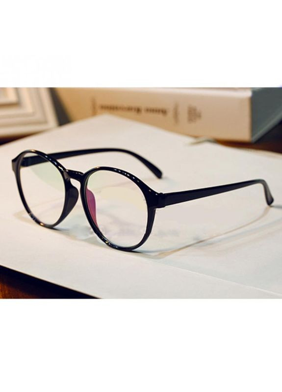 Очки для имиджа с прозрачной линзой оправа черный (4-62) No Brand (313286120)