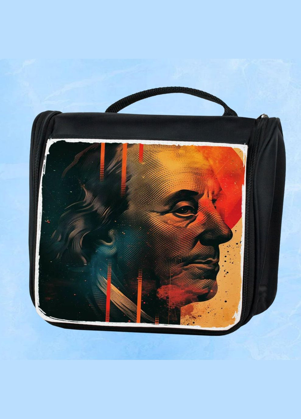 Дорожная сумка - органайзер для косметики несессер Art #49 Черная No Brand (318677705)