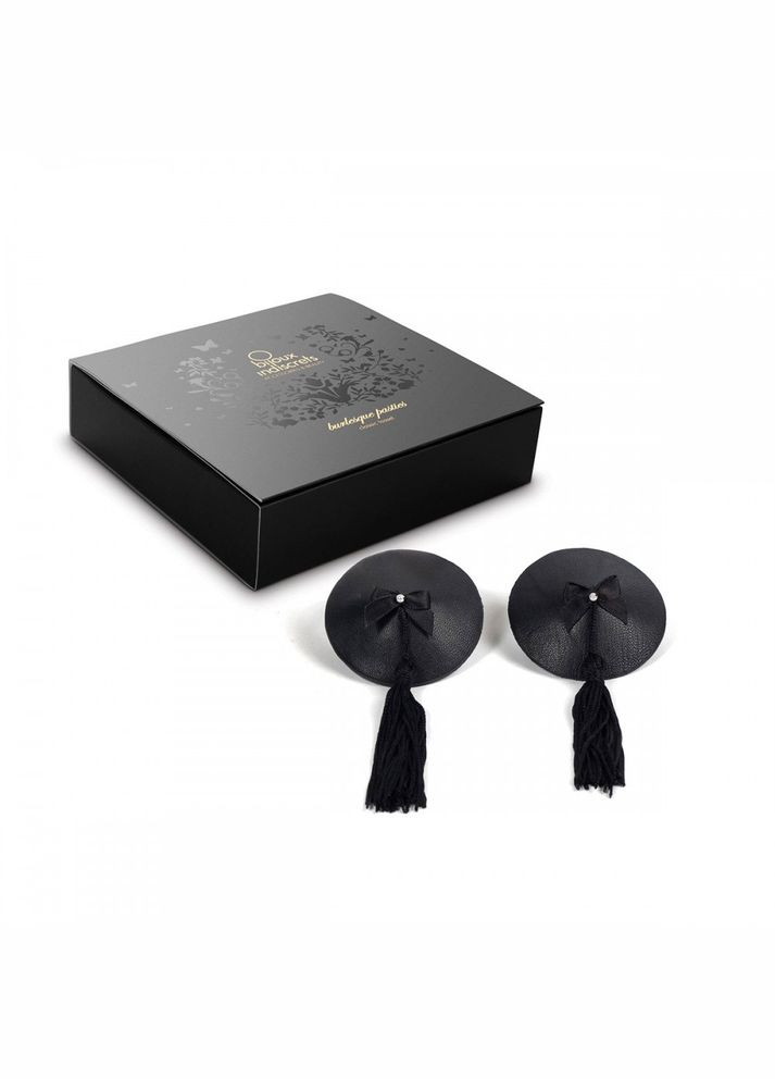 Чорний демісезонний пестиси з китицями burlesque indiscrets Bijoux