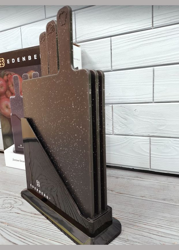 Набор разделочных досок 4 предмета EB-11981 / Кухонные доски для нарезки Edenberg (335834136)