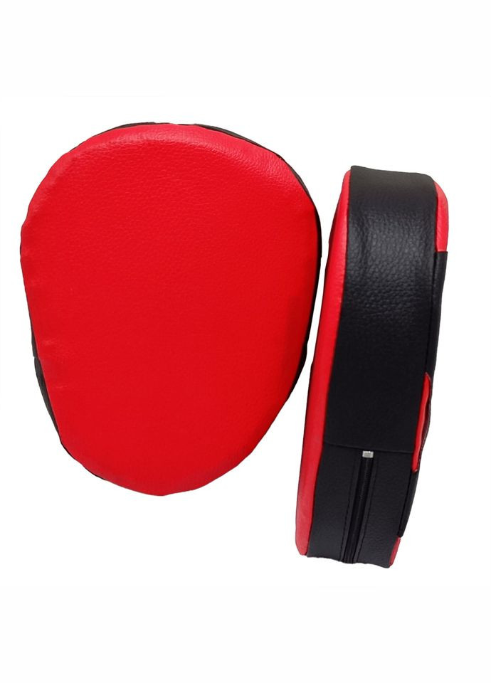 Детские боксерские Лапы 2088, 2 штуки, черно-красные Strateg (317443956)