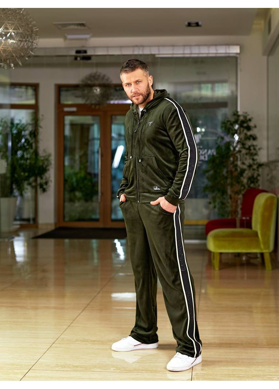 Мужской велюровый костюм - замеры в описании. GD/GL Модний простір (366439331)