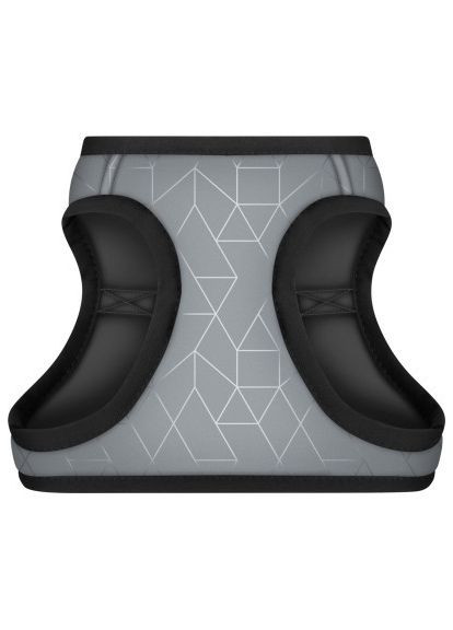 Шлей для собак Clothes с QR-паспортом ХS2 серая (2927) WAUDOG Clothes з QR-паспортом ХS2 сіра (366701771)