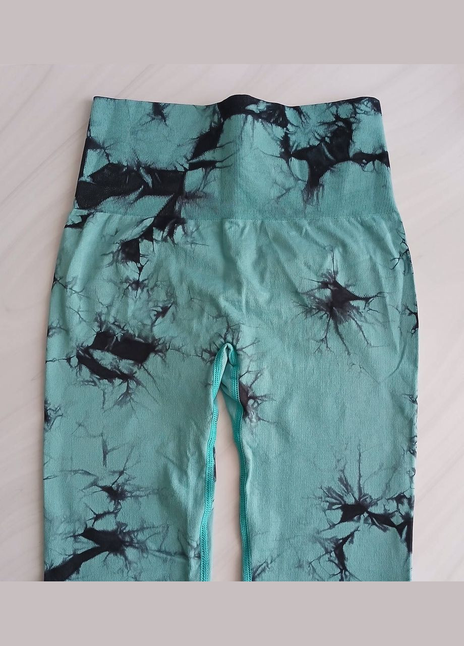 Жіночі спортивні легінси ( лосини ) тай-дай для фітнесу та йоги No Brand (322120789)