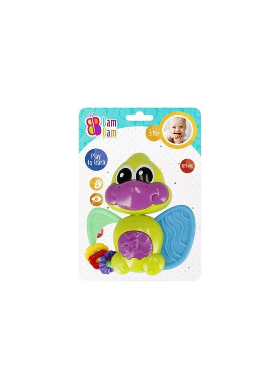 Брязкальце музичне Діно (асорт) (481804) BamBam (365589919)