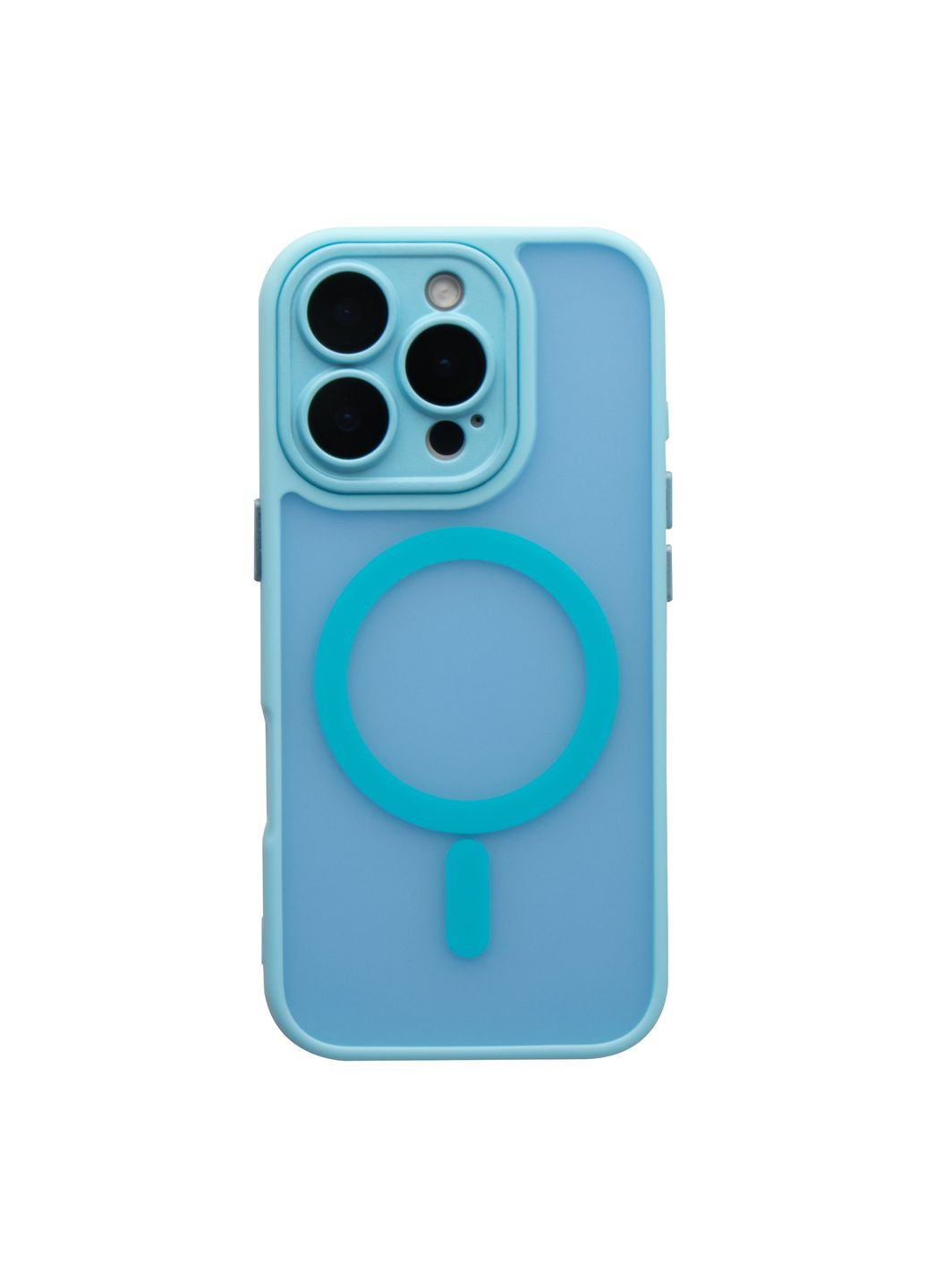 Чохол TPU+PC with Magsafe для iPhone 16 Pro Blue No Brand Apple iPhone 16 Pro 2024 (336152062)