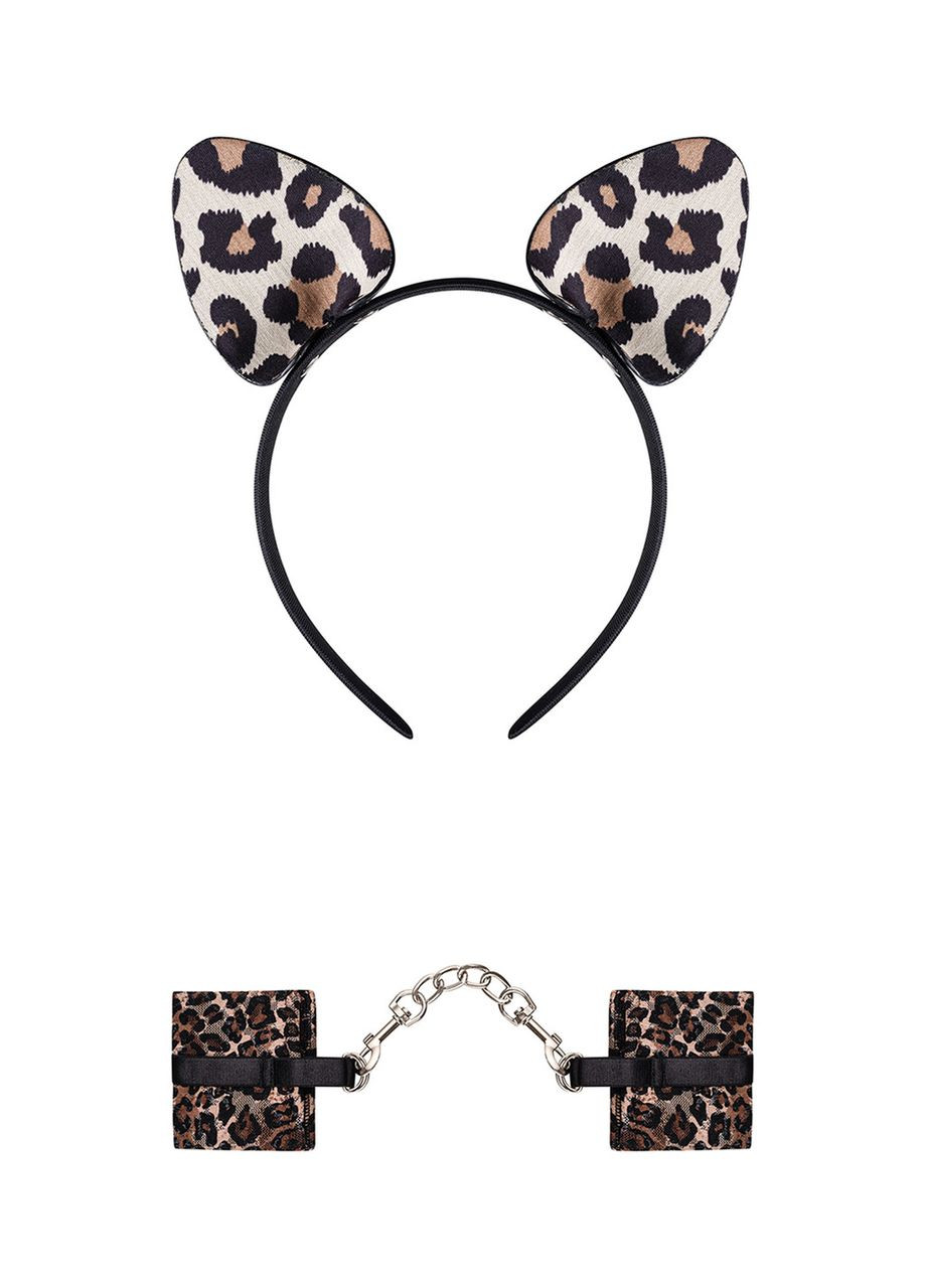 Набор ушки и наручники Tigerlla O/S Obsessive (371388793)