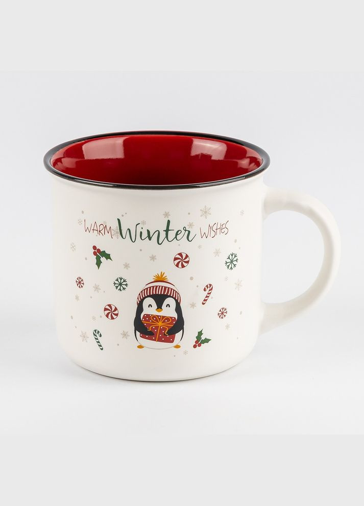 Набор чашек merry christmas, 380 мл 4 шт. 16035-010 керамика No Brand (346152694)