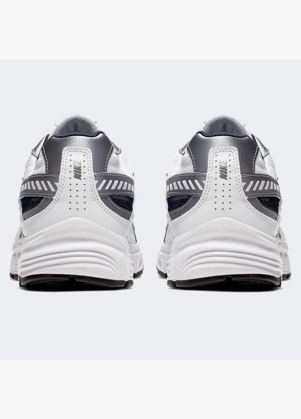 Белые кроссовки мужские initiator white/grey 394055-101 Nike