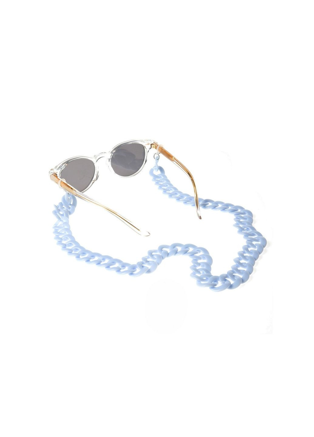 Ланцюжок для окулярів пластиковий блакитний LuckyLOOK 431-851 (278258949)