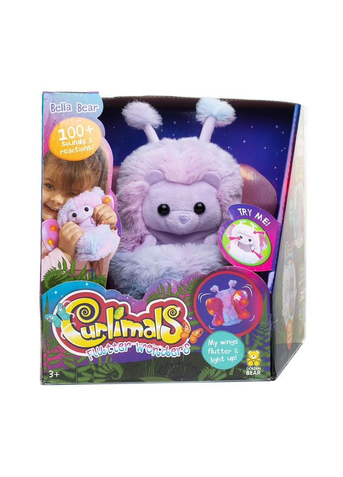 Інтерактивна іграшка серії "Flutter Wonders" - ВЕДМЕДИЦЯ БЕЛЛА 3729 Curlimals (300639098)
