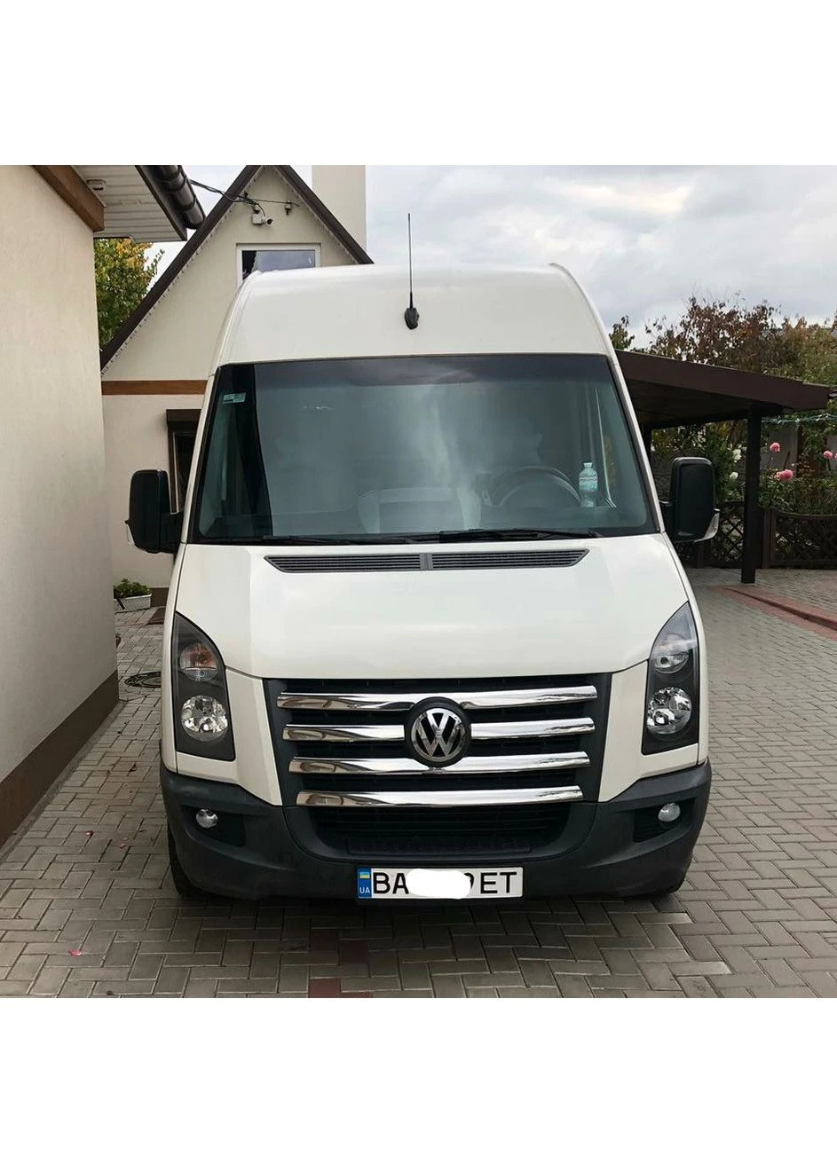 Накладки на решітку 2006-2011 OmsaLine - Італійська нержавійка для Volkswagen Crafter рр Omsa (389778780)