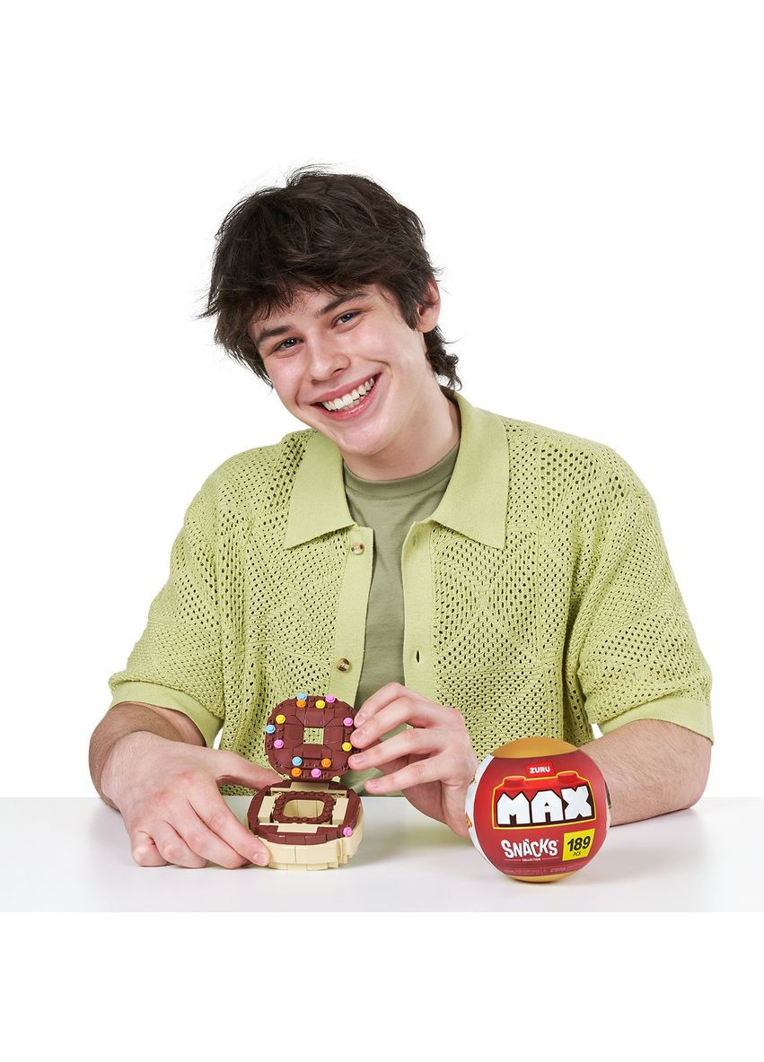 Конструктор у капсулі ZURU Snacks Set S1 Смаколики (83186GQ1) Max (342753260)