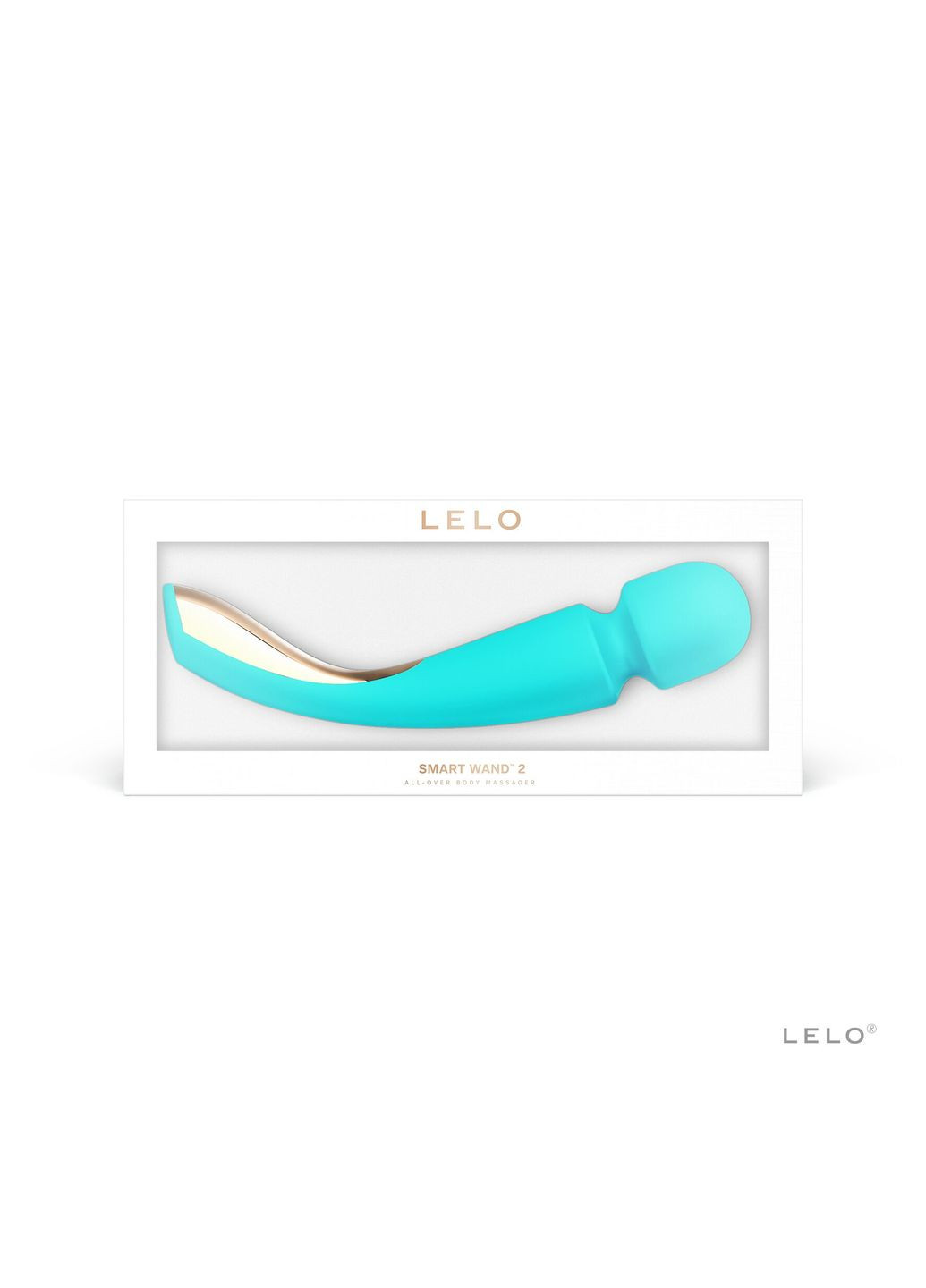 Вібромасажер Smart Wand 2 Medium Ocean Blue Lelo (296492181)