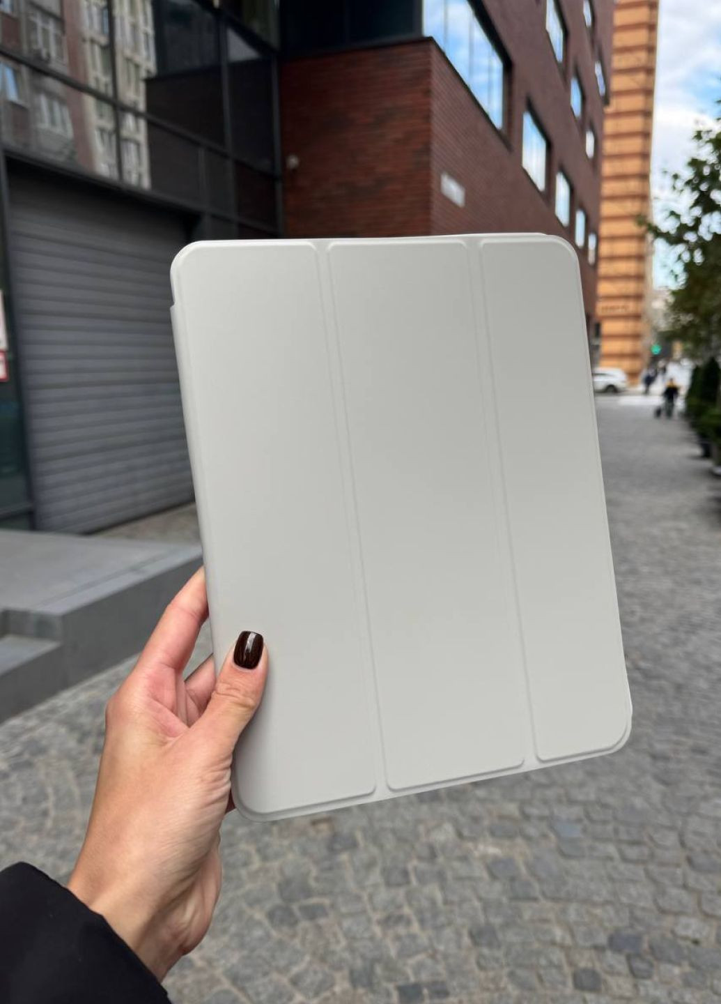 Чохол-книжка для iPad 7/8/9 10.2" з підтримкою стилуса Gray/чохол для айпад сірий No Brand (366096602)