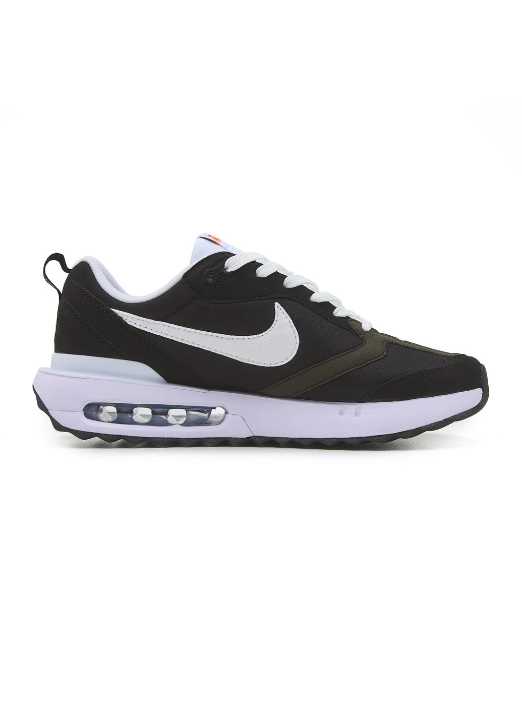 Белые демисезонные кроссовки мужские nike air max dawn black white найк аир макс белые No Brand