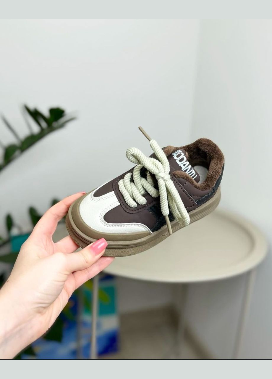 Коричневые спортивные, домашние, повседневные, кэжуал, джинсовые осенние ботинки осенние детские коричневые 1257 No Brand