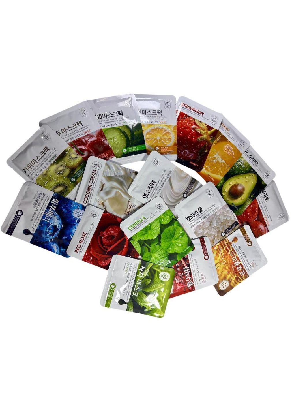 Набір тканинних масок Gong Pei Fresh Extract Facial Mask 25 мл х 17 шт No Brand (335868587)