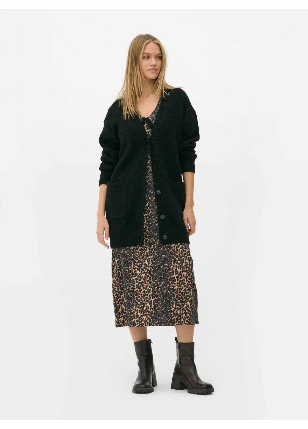 Черный кардиган Primark